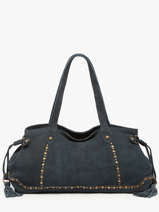 Schoudertas Houston Leder Basilic pepper Blauw houston BHOU80